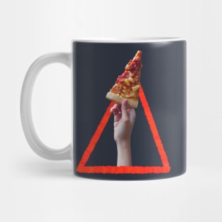 Not Drowning, Waving Pizza Mug